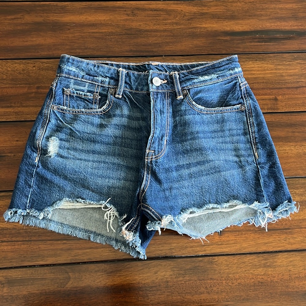 jean shorts american eagle size 00